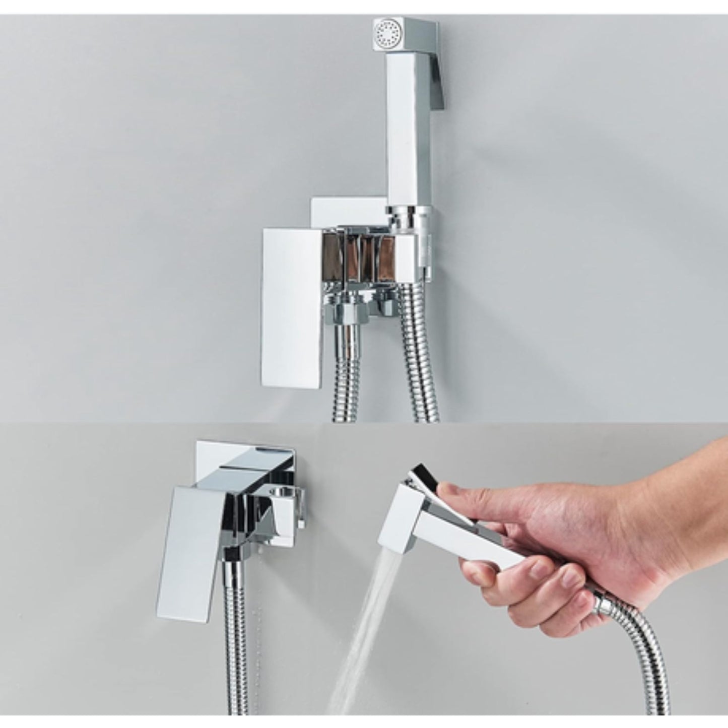 Exel Concealed Bidet spray & Mixer Set