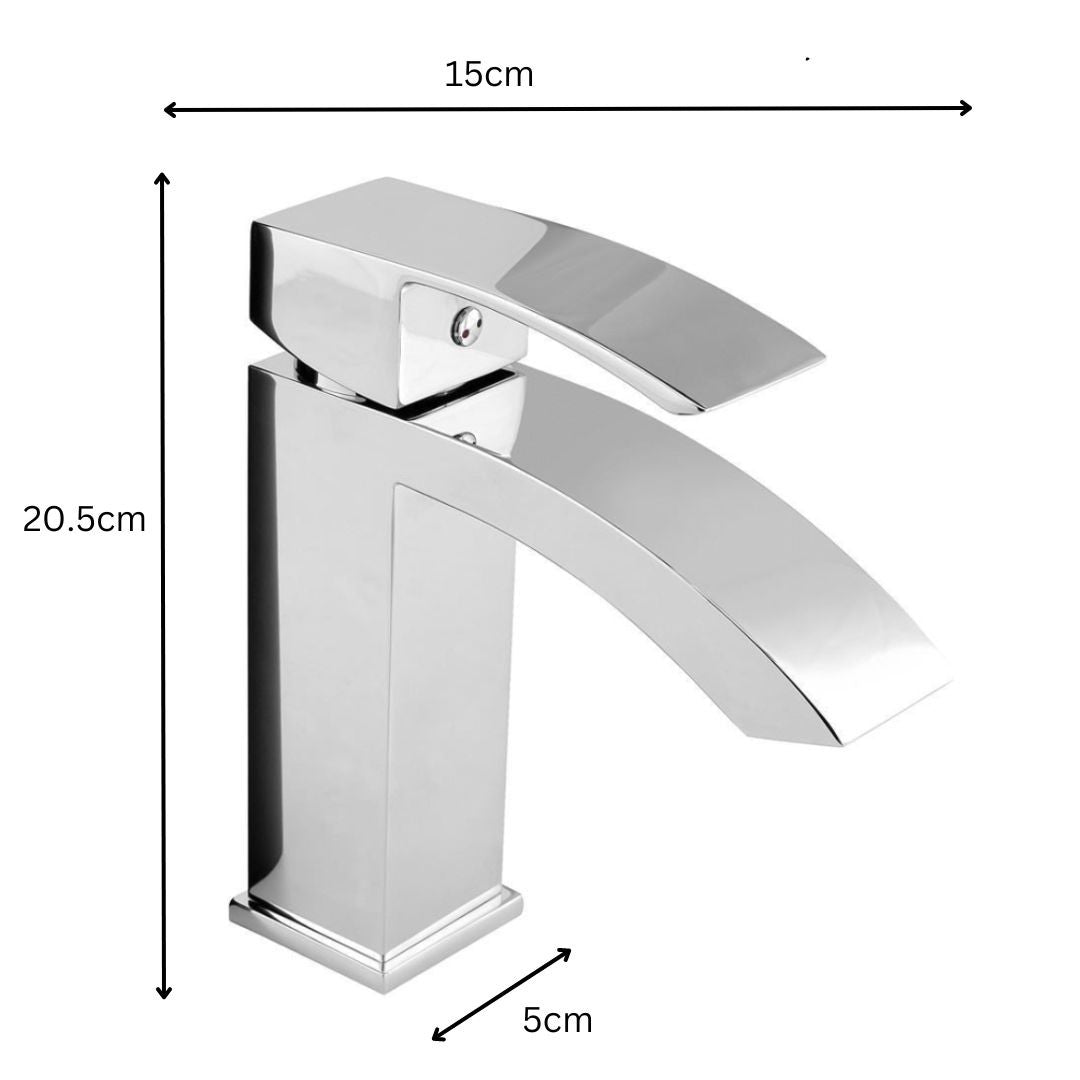 Exel Curve Basin Mixer