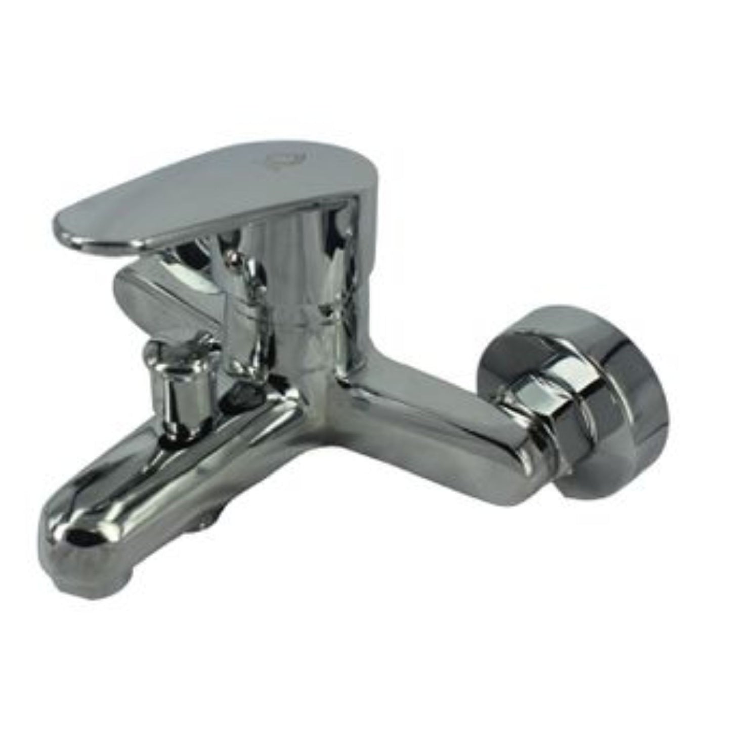 Exel Chrome Bath Mixer with shower Handle and Shower Hose