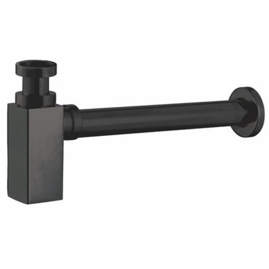 Exel Black Square Bottle Trap 32mm