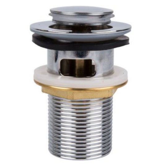 Exel Chrome Pop Up Basin Waste - Slotted