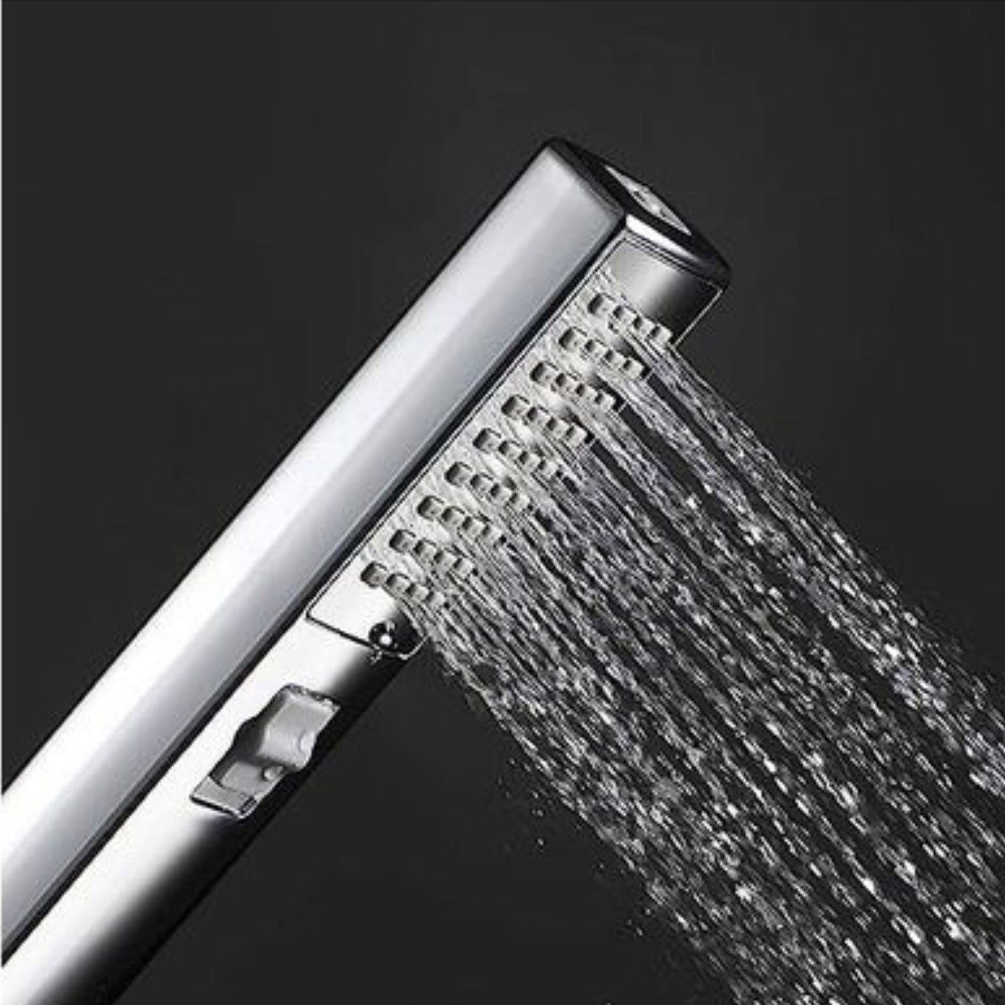 Exel Square Chrome Shower Arm & Pipe
