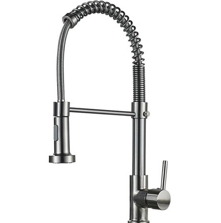 Exel Chrome Pull Out Kitchen Mixer