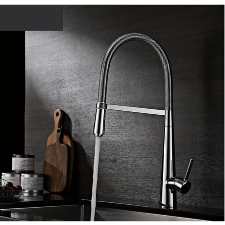 Exel Brass Pull Out Kitchen Mixer