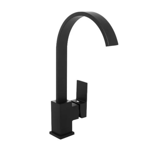 Exel Lotus Black Kitchen Sink Mixer