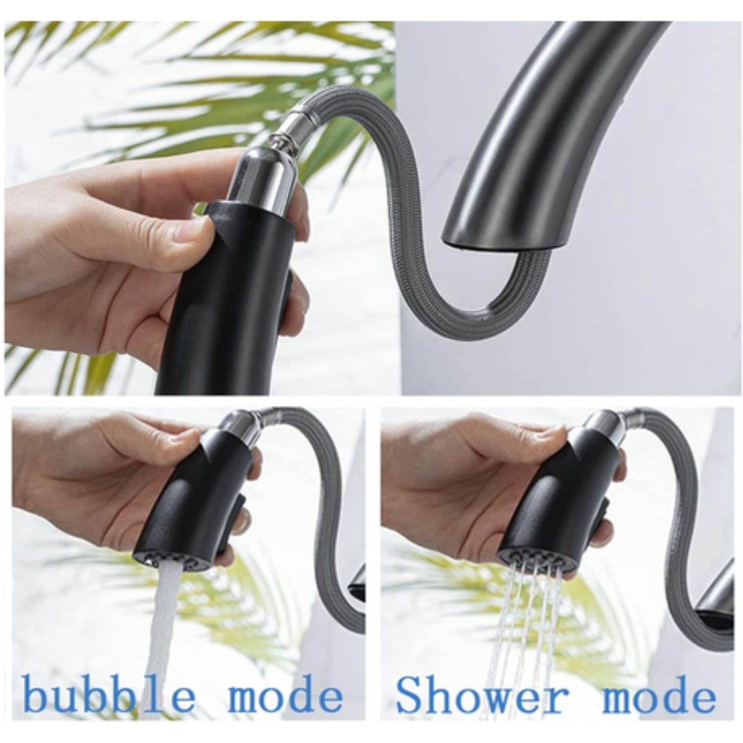 Exel High Arc Pull Down Kitchen Mixer
