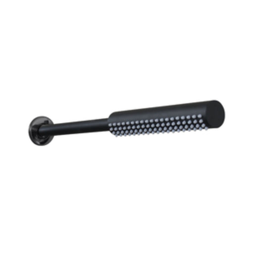 Exel Cylinder Shower Head 55cm - Black