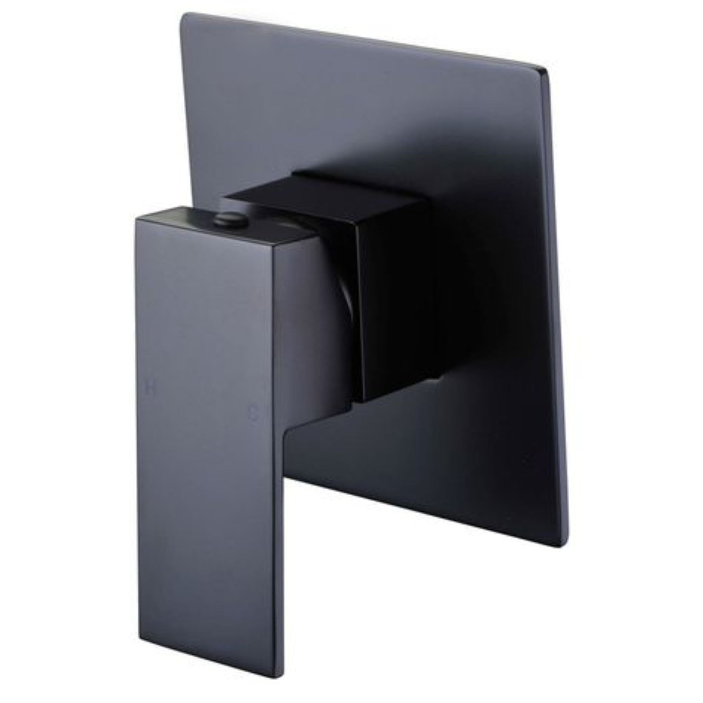 Exel Black Shower Mixer - Square