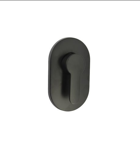 Exel Black Oval Shower Mixer