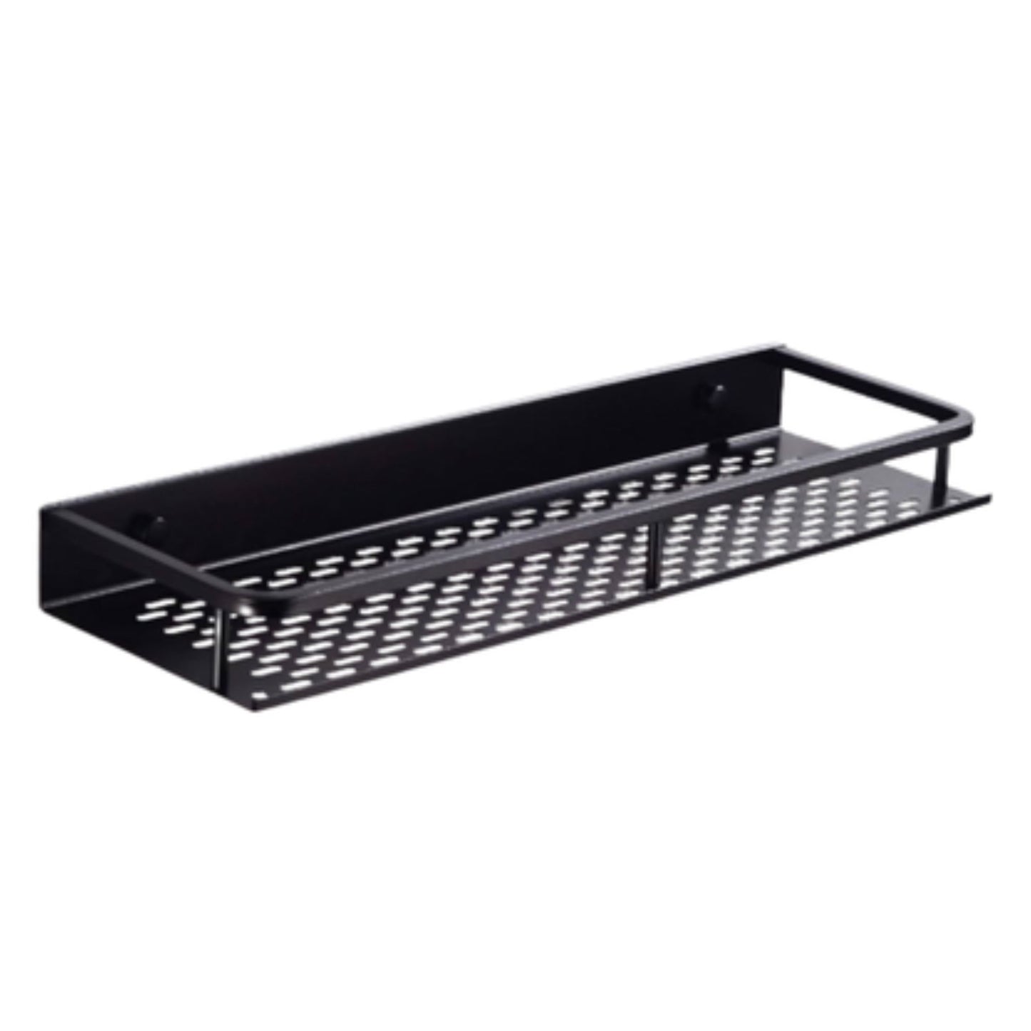 Exel 50cm Black Aluminum Shelf