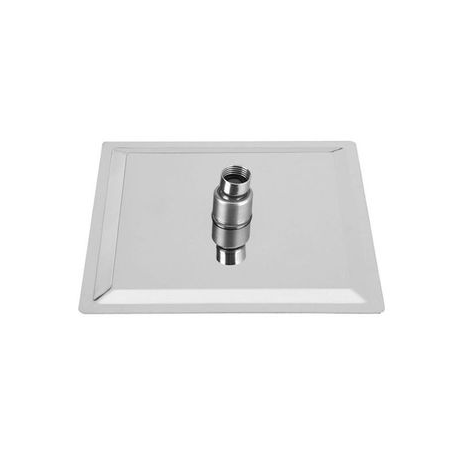 Slimline Stainless Steel Square Showerhead (with design) 8"