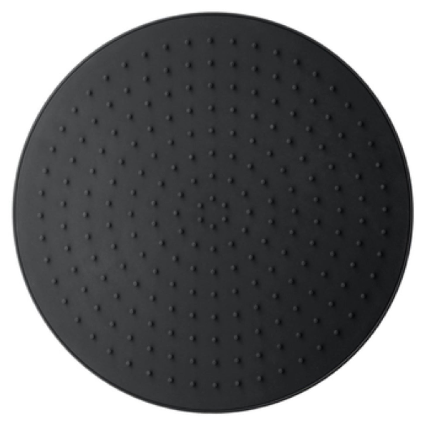 Exel Round Rain Shower Head 23cm / 9inch - Black