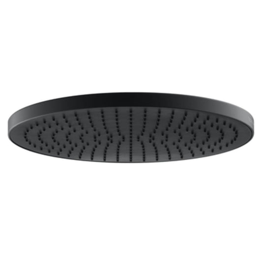 Exel Round Rain Shower Head 23cm / 9inch - Black
