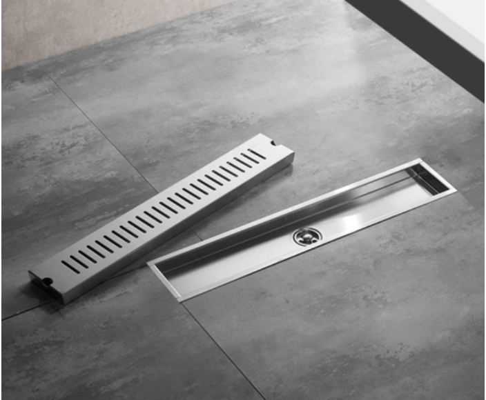 Exel 60cm Shower Channel Drain - Stainless Steel(SUS304)
