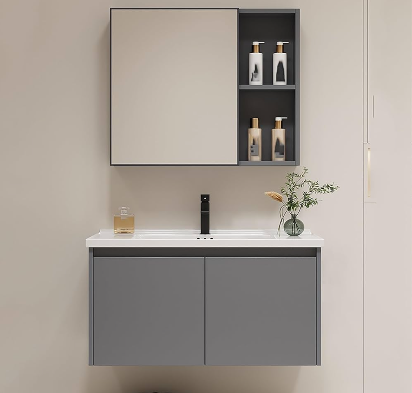 Wall Hung Bathroom Cabinet