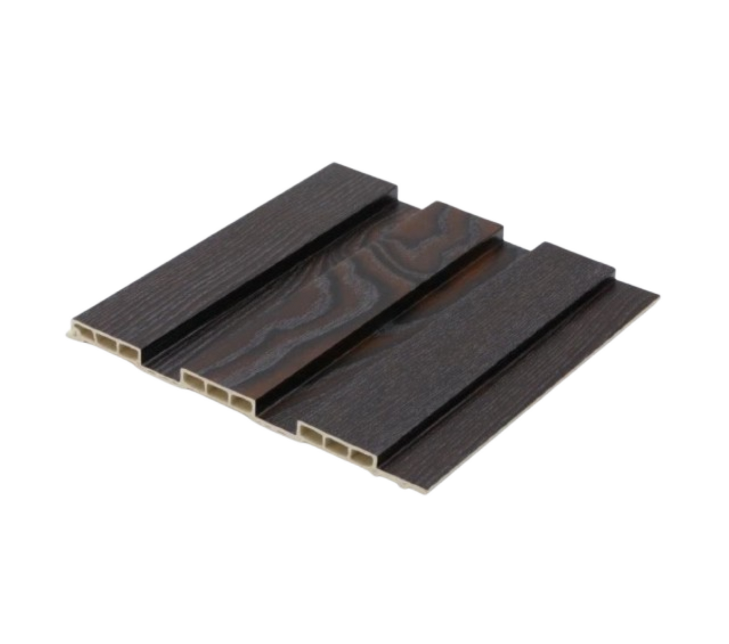 Exel Large PVC Fluted Wall Panel (240x18cm) - Charcoal