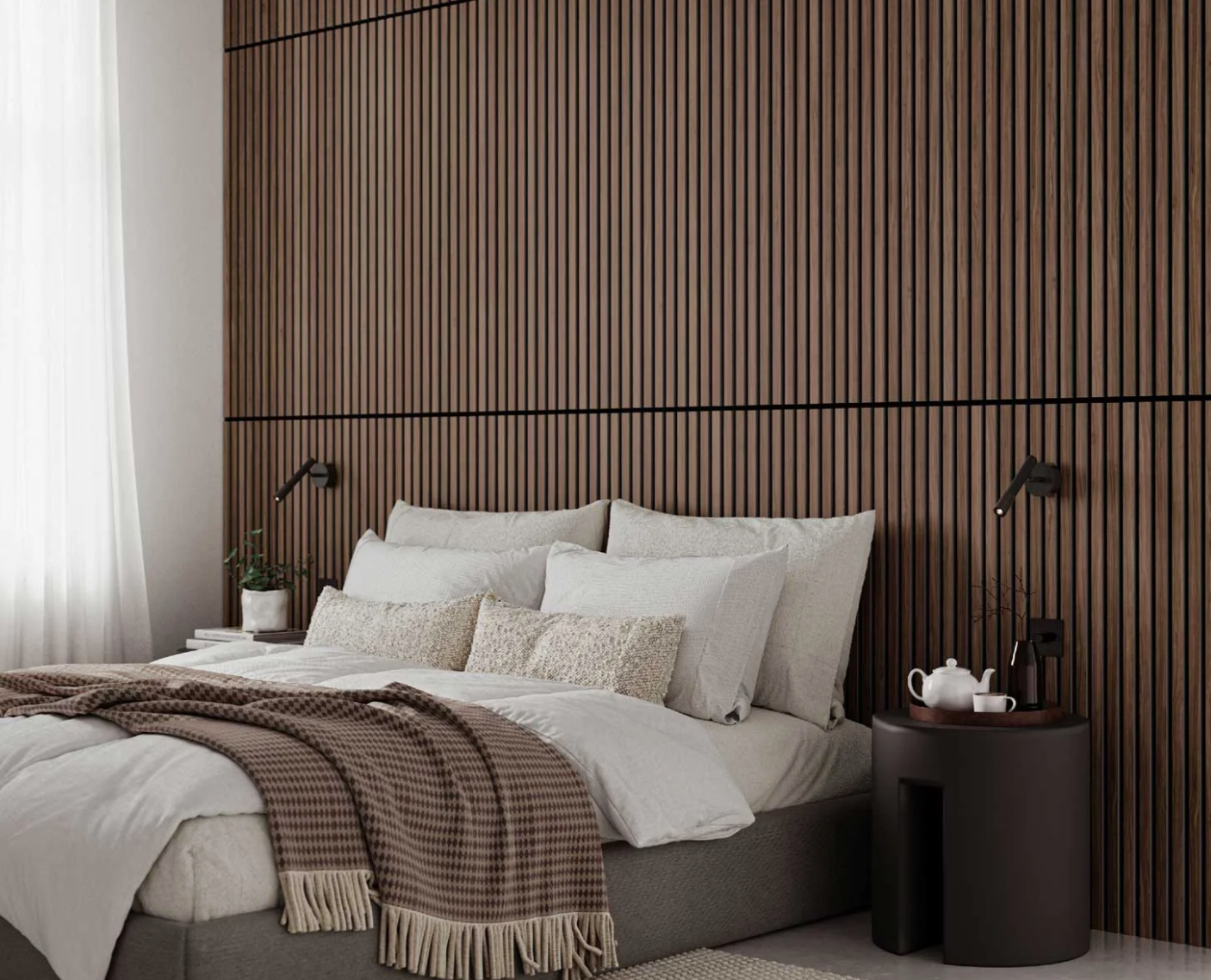 Exel PVC Fluted Wall Panel - (240x18cm)