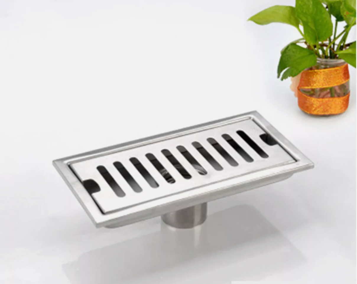 Exel 20cm Shower Channel Drain - Stainless Steel (SUS304)