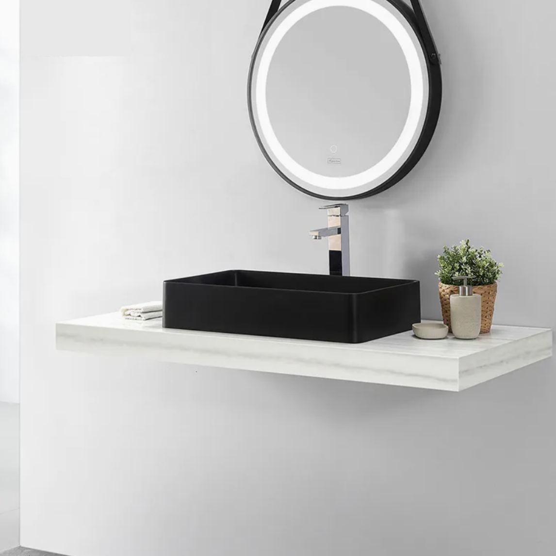 Black Counter Top Basin - Ivy