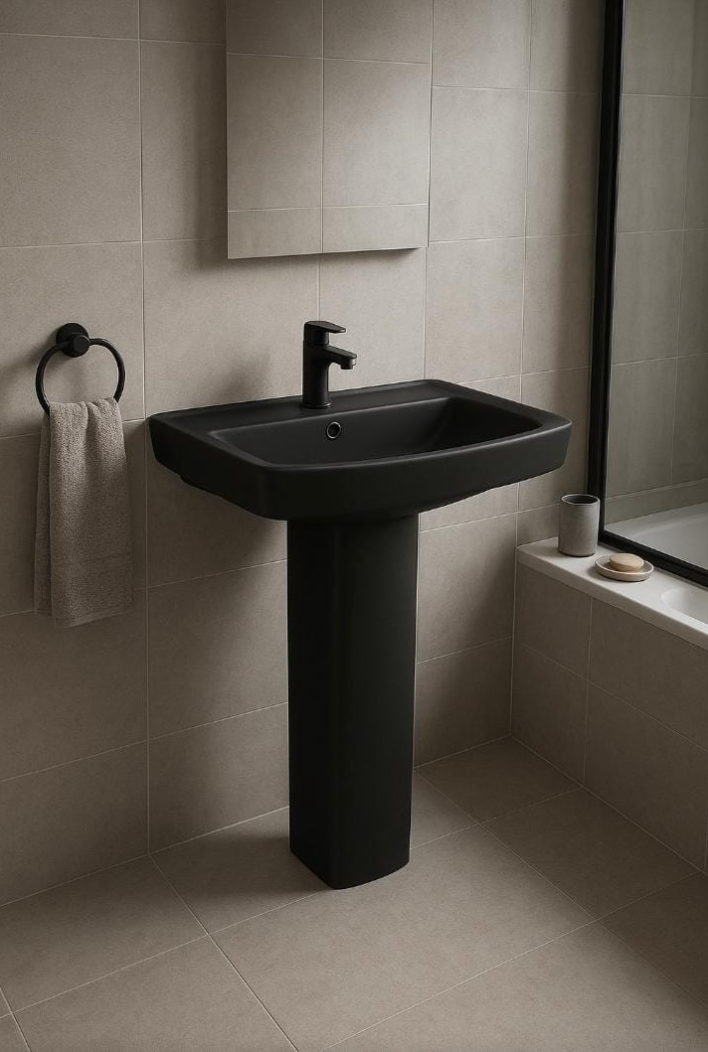Delta Basin and Pedestal - Black