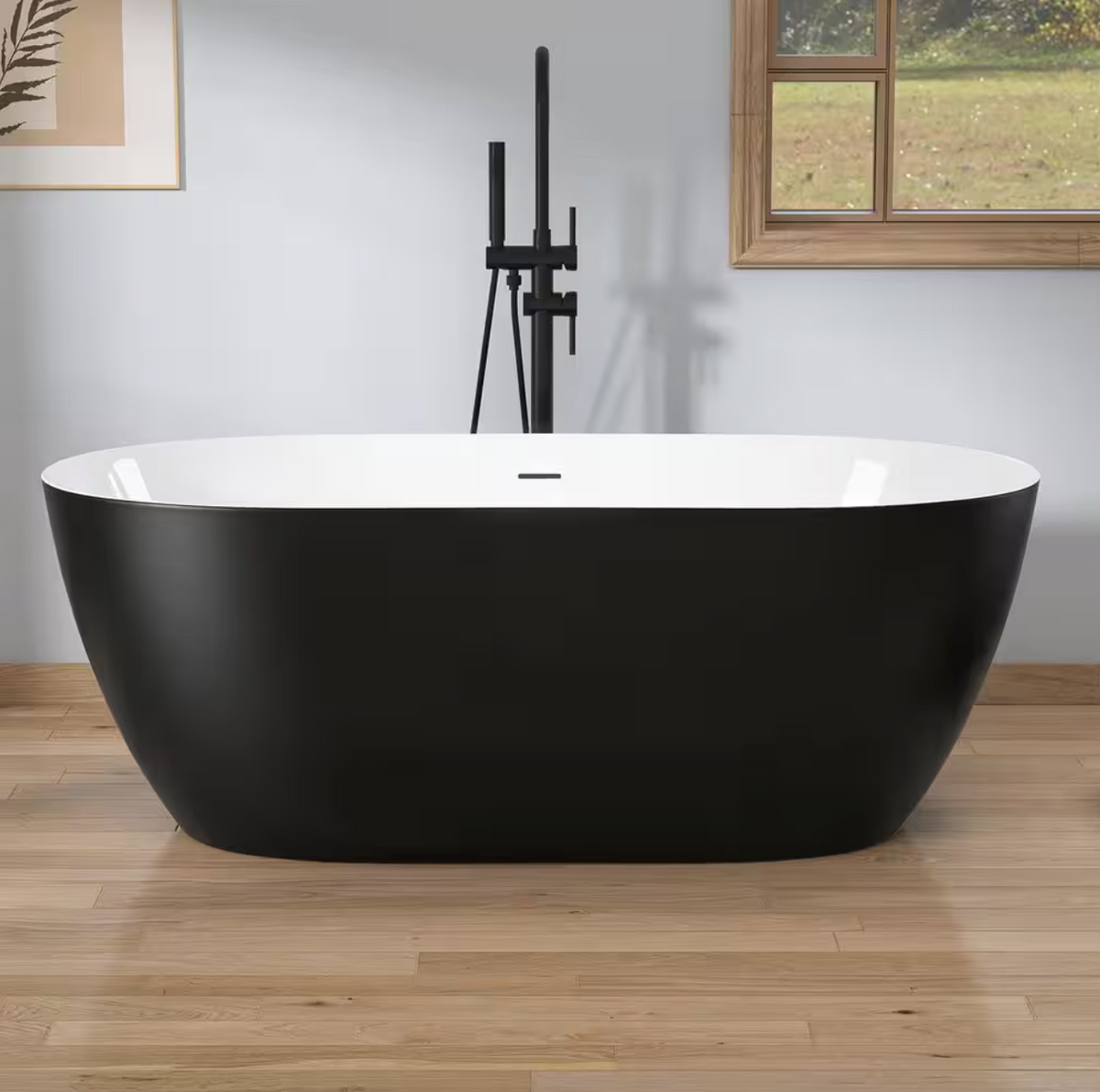 Atlantis Black Bathtub