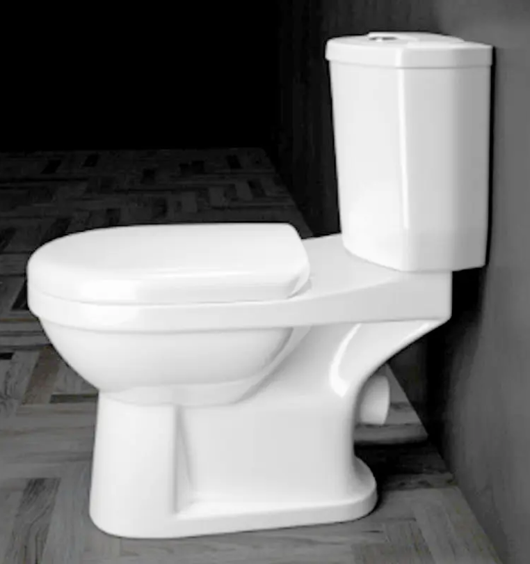 Close Couple Toilet Set - Aqua