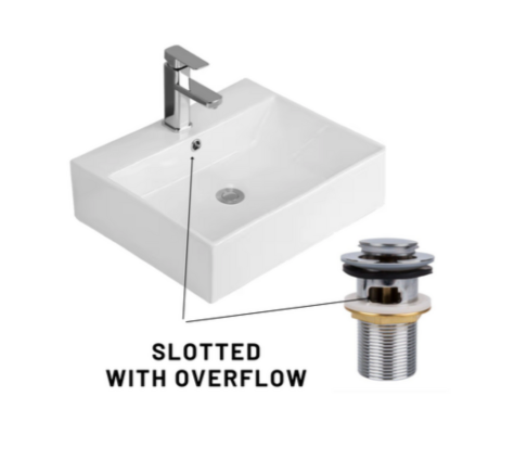 Exel Chrome Pop Up Basin Waste - Slotted