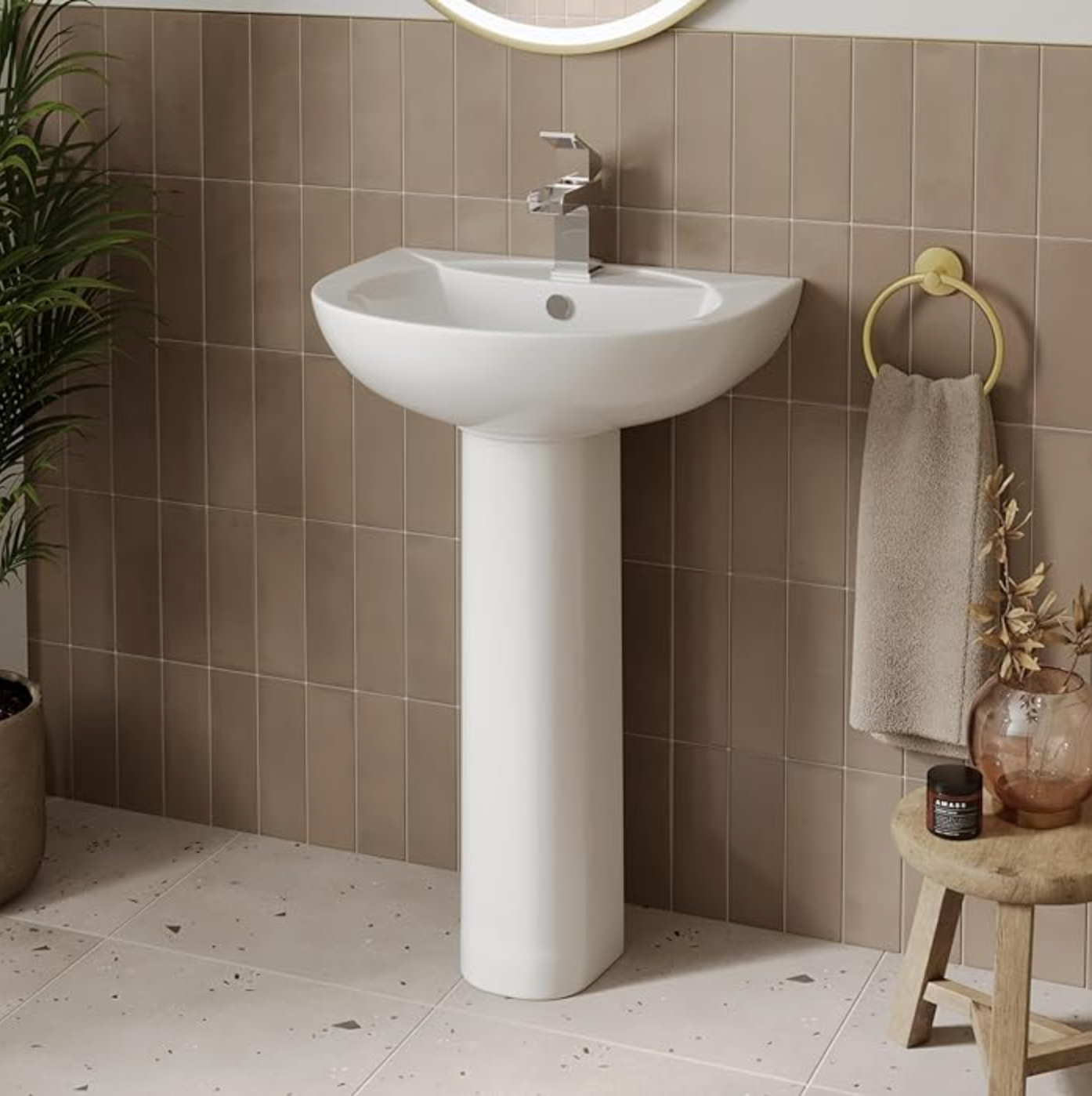 Exel Classic Basin & Pedestal Set