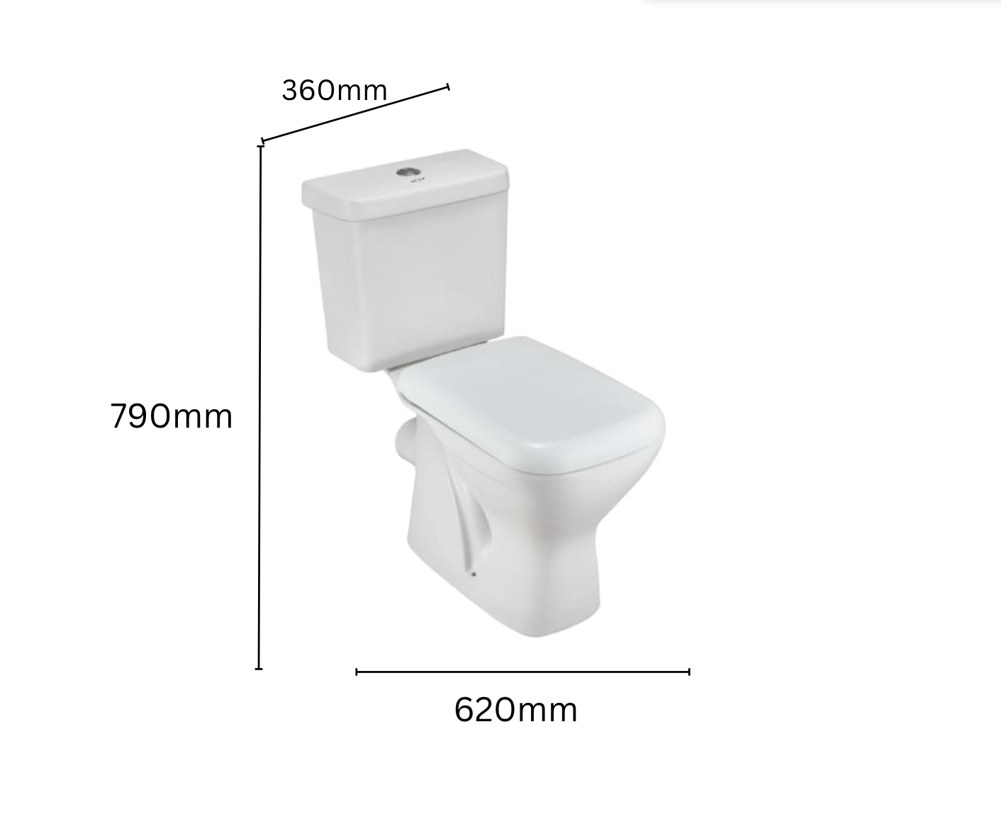 Closed Couple Toilet Set - Tokyo