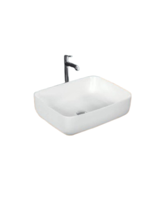 Luna Counter Top Basin - White