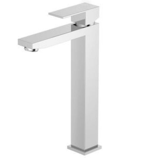 Exel High Basin Mixer - Matt Silver
