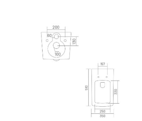 Exel Wall Hung Toilet - Oslo