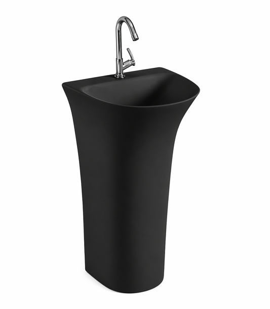 Lexi Black Free-Standing Basin
