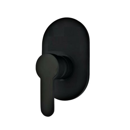 Exel Black Oval Shower Mixer
