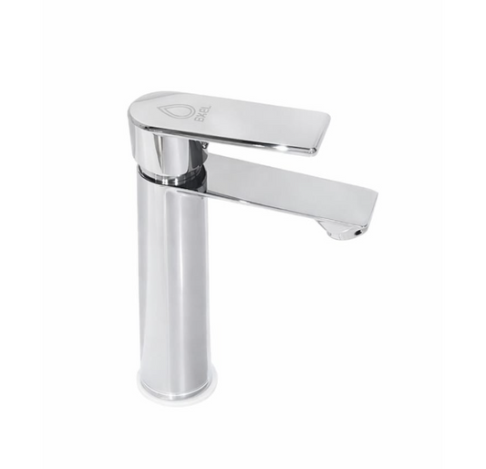 Exel Chrome Basin Mixer - Square Lever