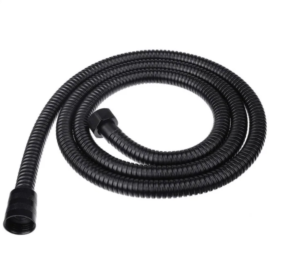 Exel Matt Black Bath Mixer - Brass