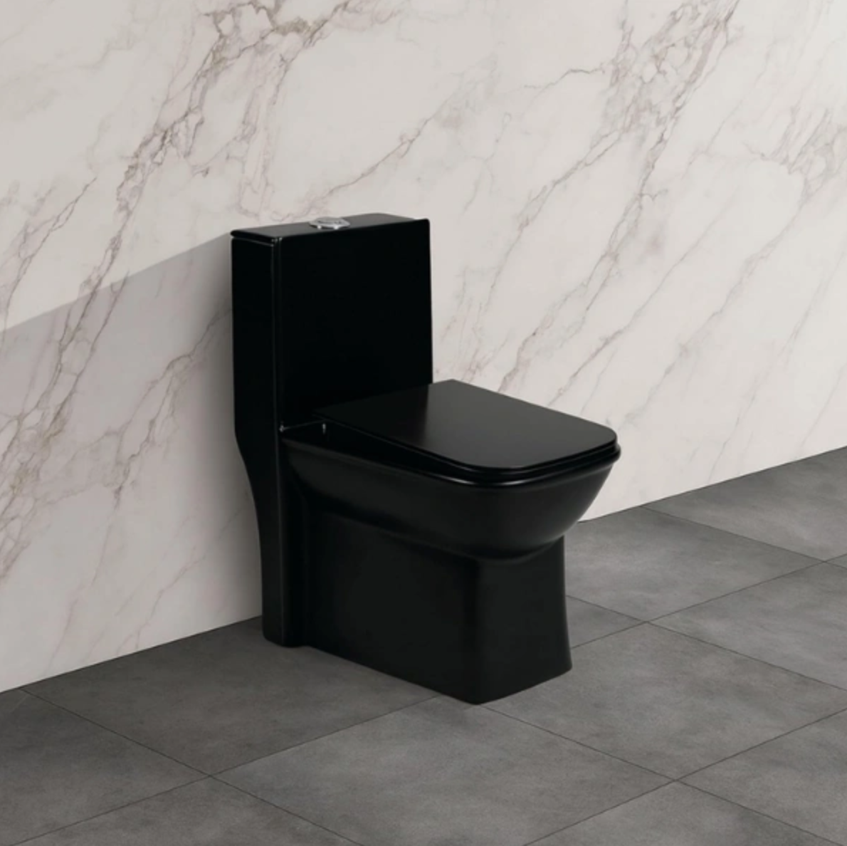 Aspen One Piece Toilet Suite - Matte Black