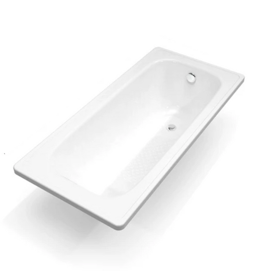 Classic White built in Bathtub