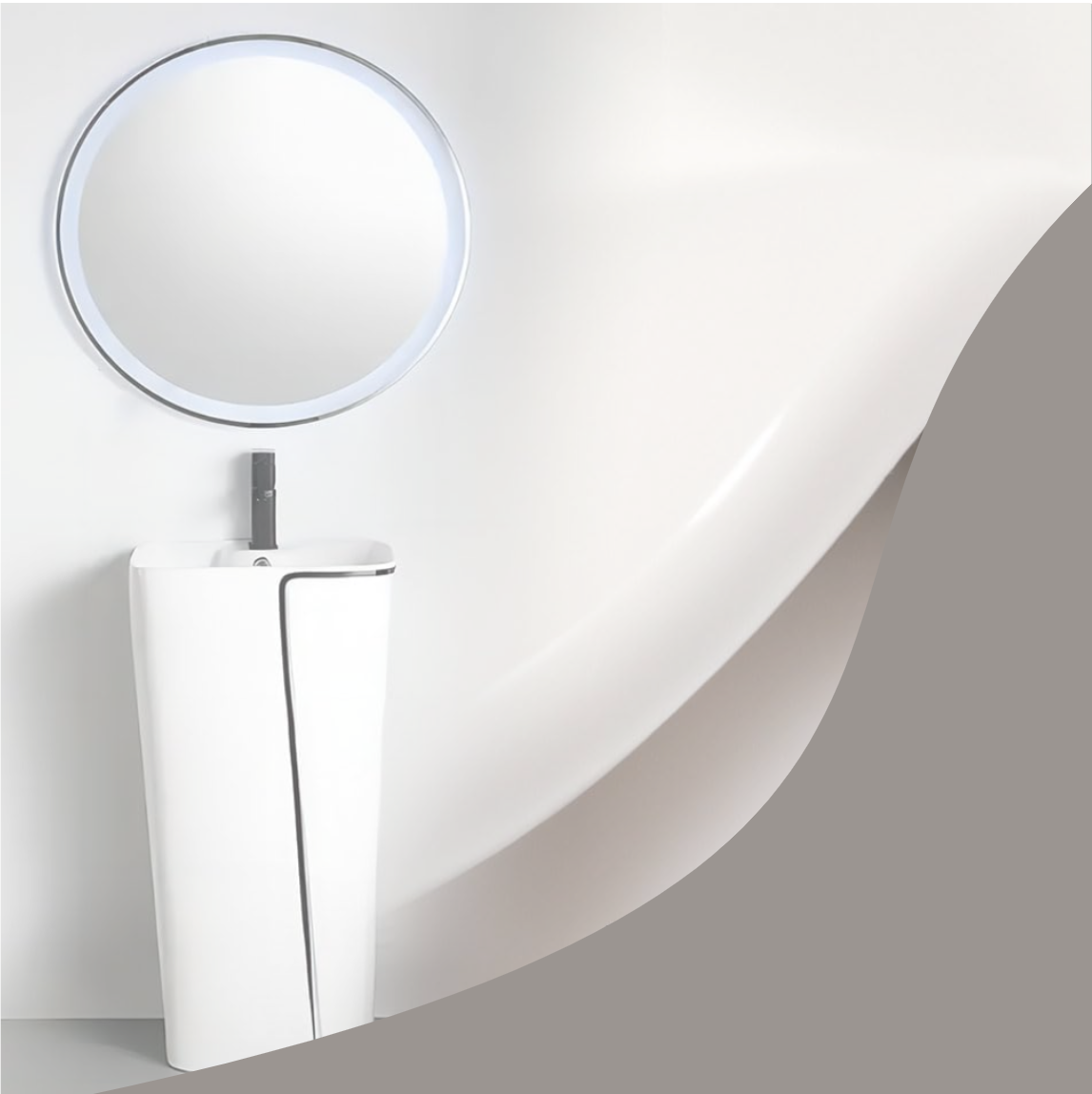 Free Standing Basin - Zara Black