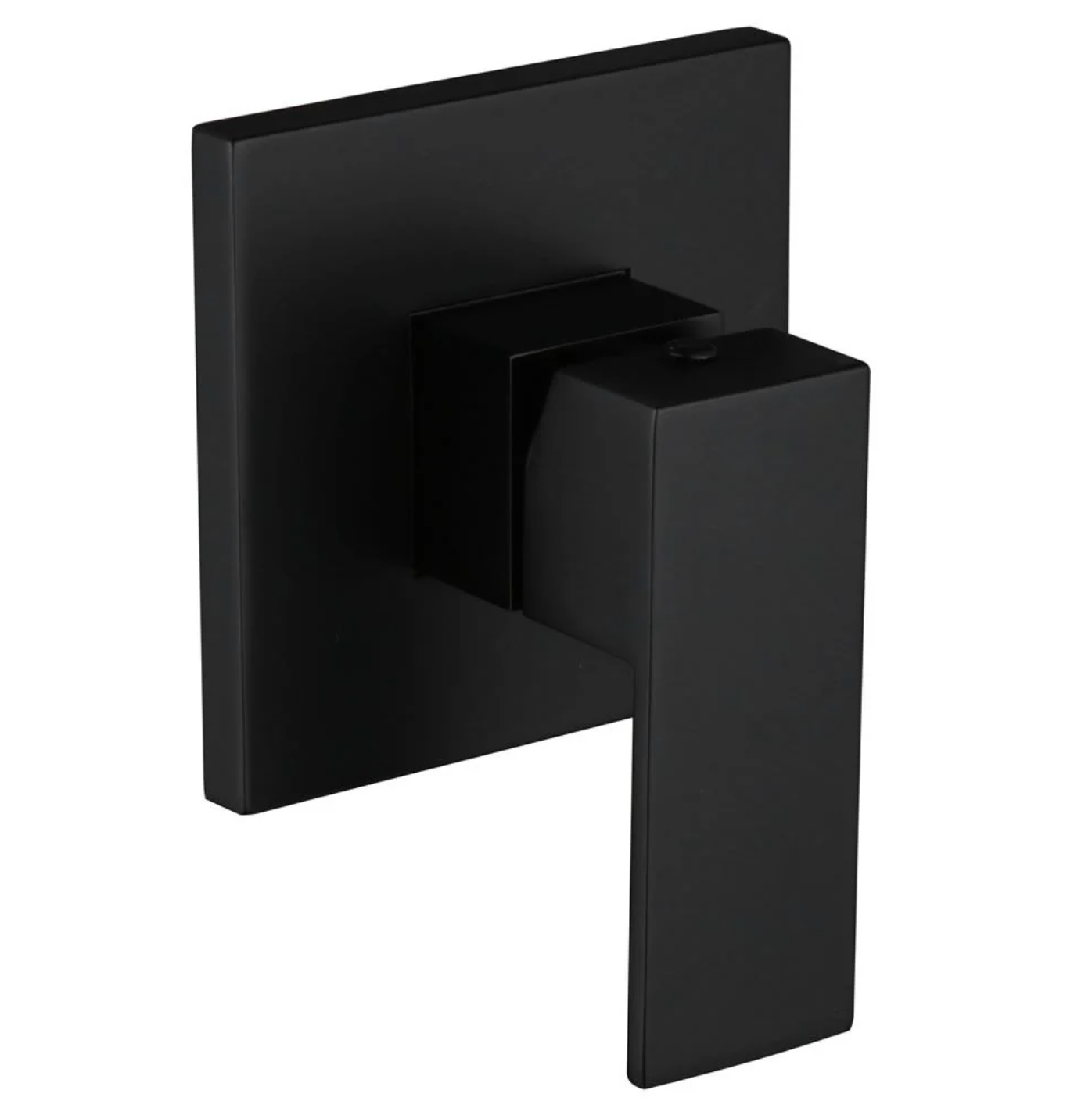 Exel Black Shower Mixer - Square