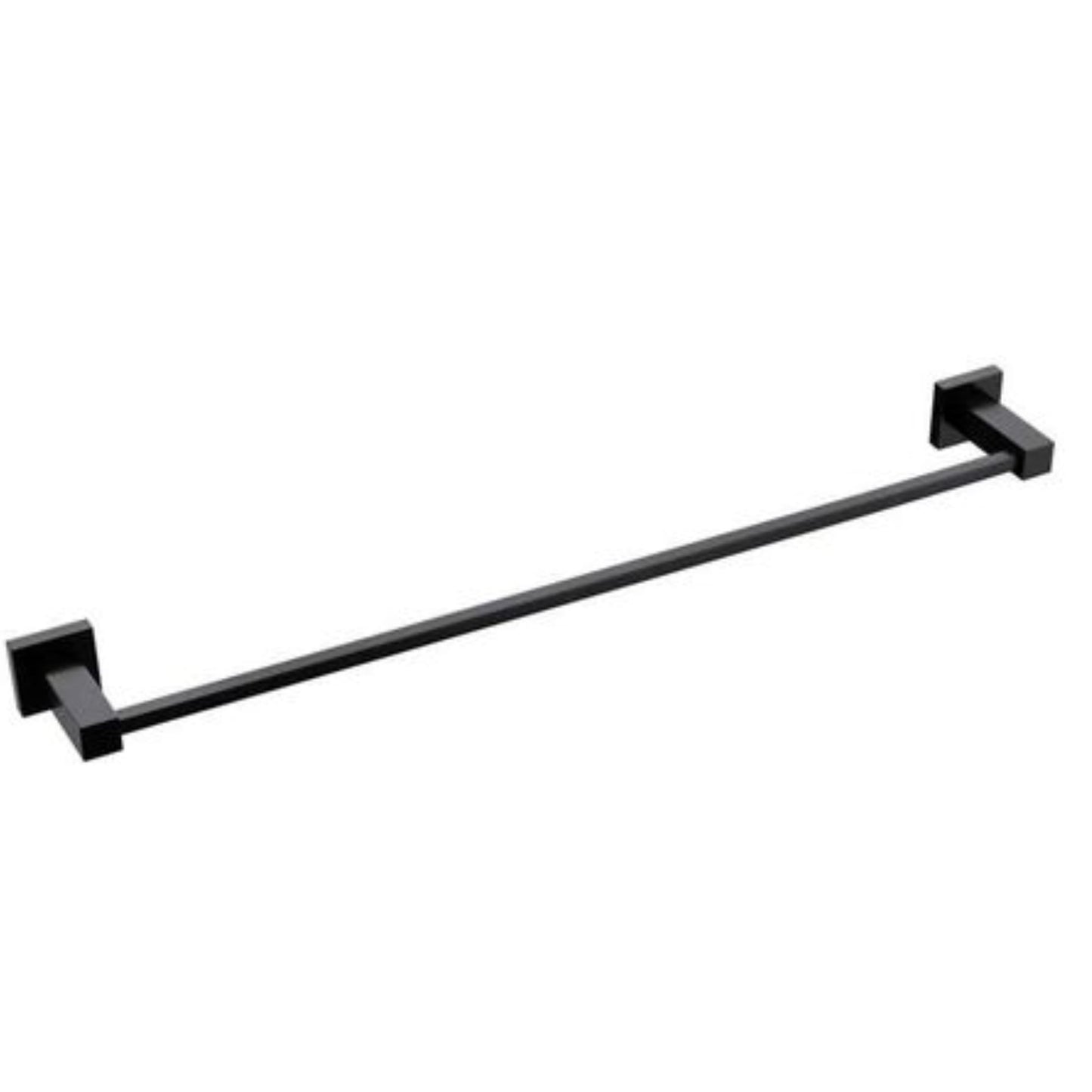 Exel Square Towel Rail 600mm - Matt Black