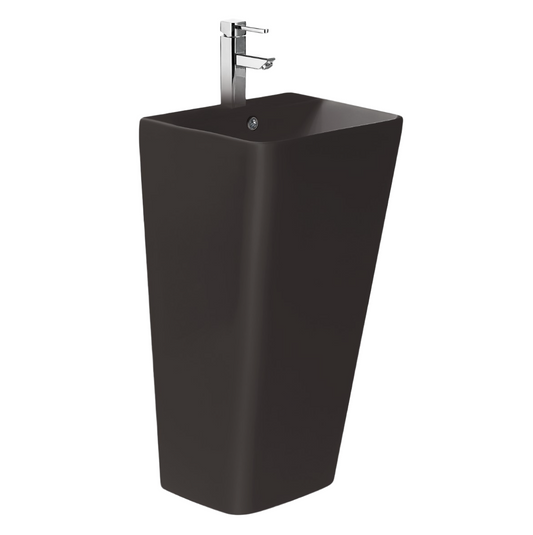 Free Standing Basin, Matt Black - Zara