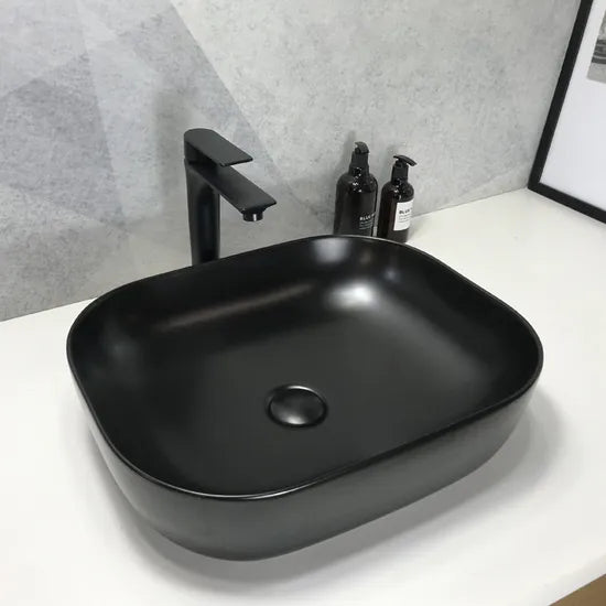 Luna Black Counter Top Basin