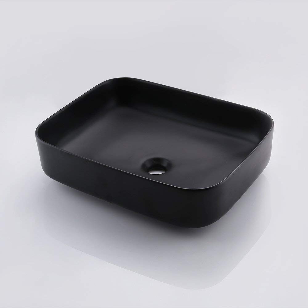 Luna Black Counter Top Basin